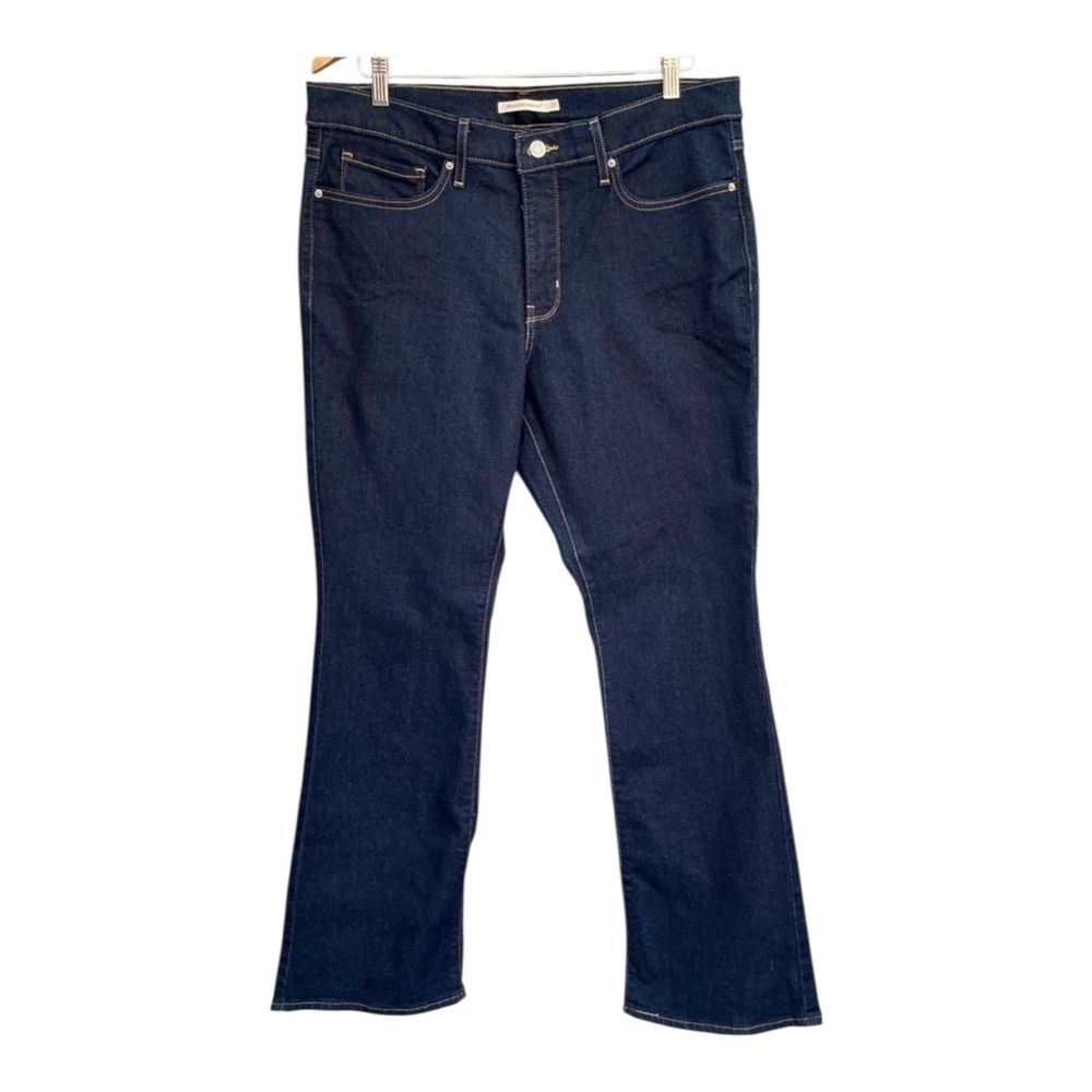 Levi's Blue Boot Cut Jeans Iconic Style